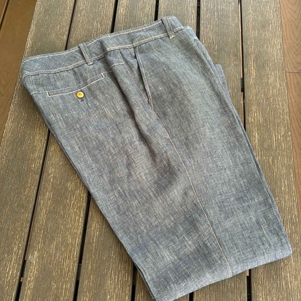 Talbots Linen Trousers